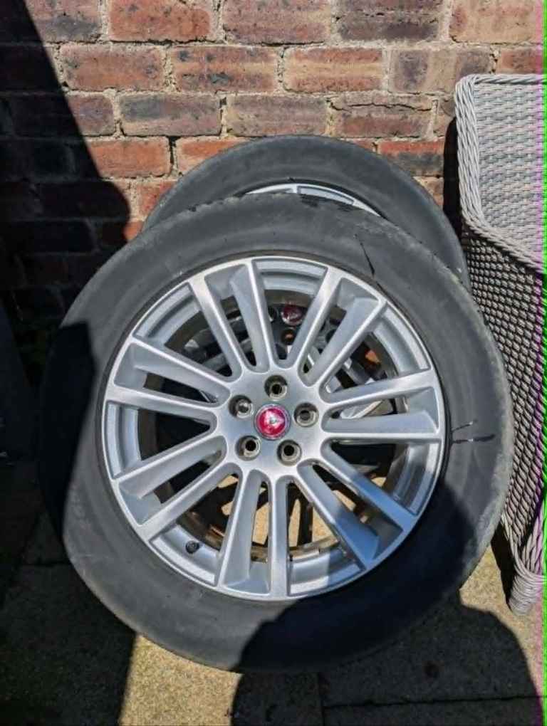 19" Alloy Wheels for Jaguar F-Pace & Brand New Spare Tyre