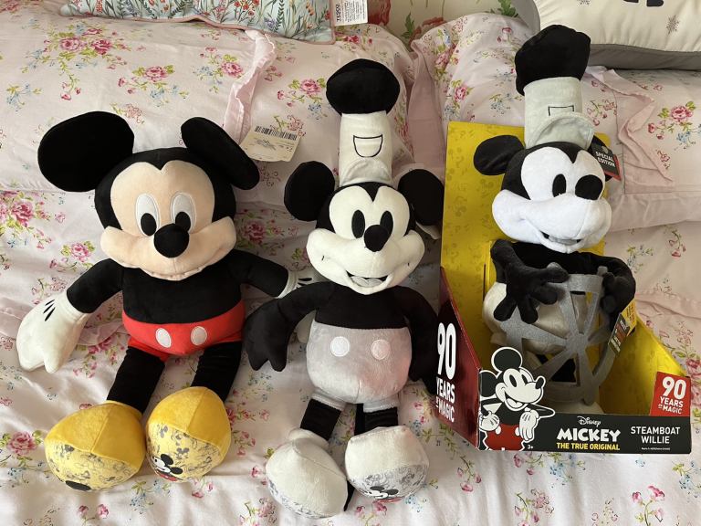 Steamboat Willie Mickey Mouse toys 