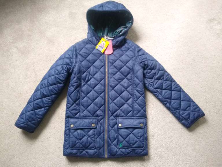 Joules Boys quilted coat - New  