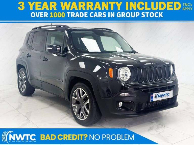 2017 Jeep Renegade 1.4T MultiAirII Night Eagle II SUV 5dr Petrol Manual Euro 6 (s/s) (140 ps)  ES...