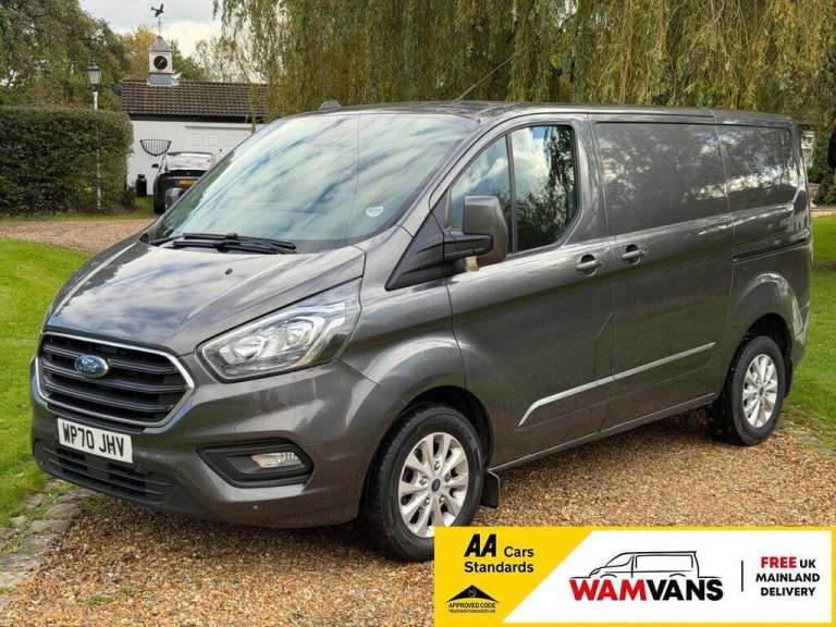 2020 Ford Transit Custom 2.0 EcoBlue 170ps Low Roof Limited Van PANEL VAN DIESEL Manual