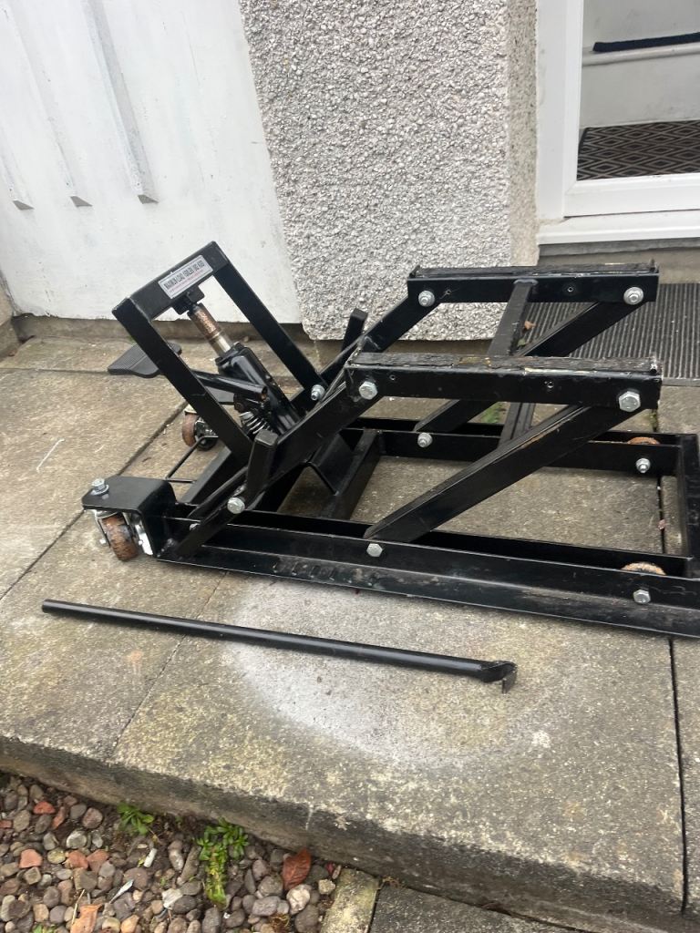 Motorcycle jack / ramp