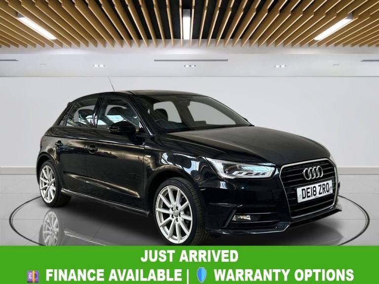 2018 Audi A1 1.0 TFSI S line Sportback 5dr Petrol Manual Euro 6 (s/s) (Nav) (95 ps) Hatchback Pet...