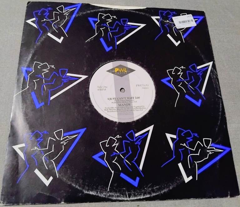 Mandy Smith. I Just Can't Wait. 12"single.