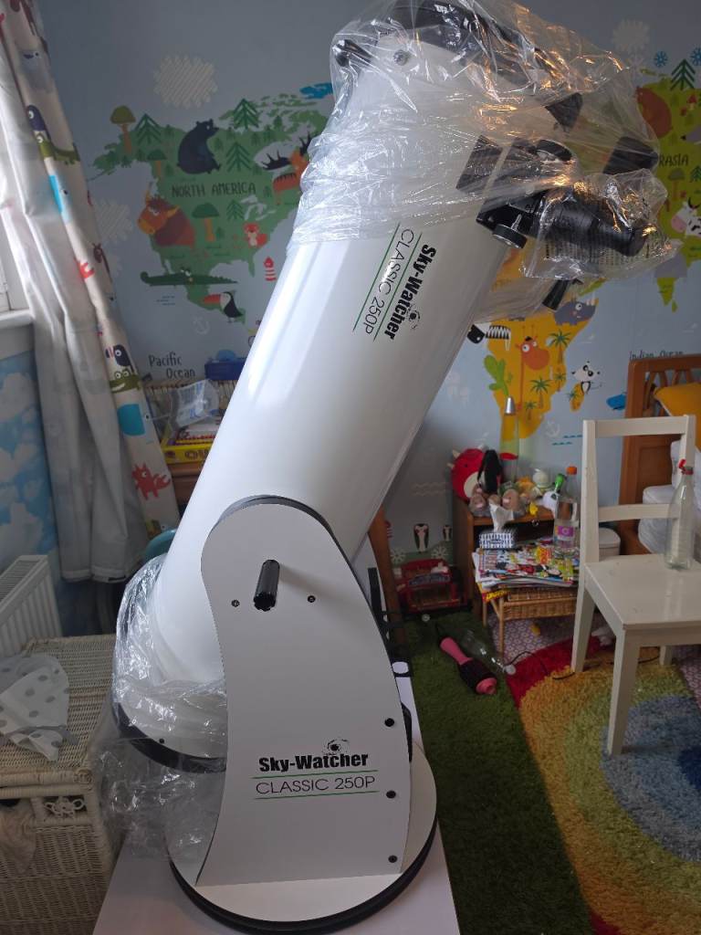 Sky‑Watcher 250P Dobsonian Telescope – 10” Aperture + Laser Collimator ...