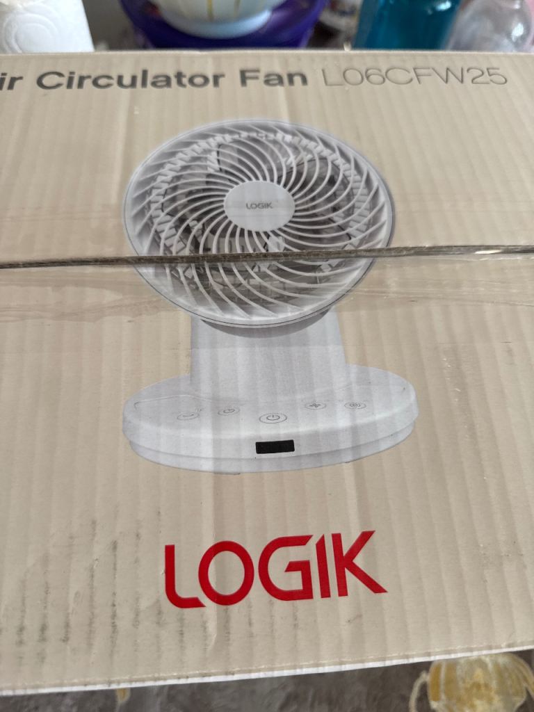 Logik Air Circulator Fan L06CFW25 – Brand New
