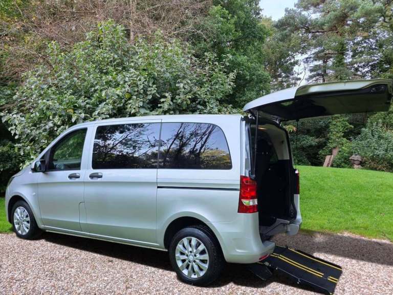 2016 Mercedes-Benz Vito  111 BlueTec Pro 6 Seater Plus Wheelchair Accessible Vehicle  Wheelchair ...
