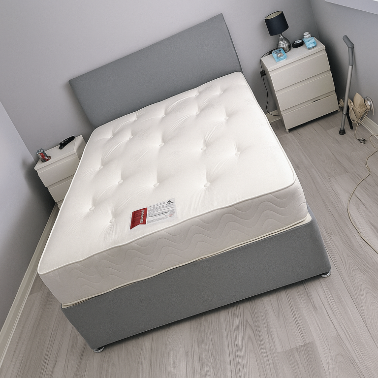 image for Modern Divan Bed in All Sizes: Single, Small Double, Double, King for Maximum Comfort