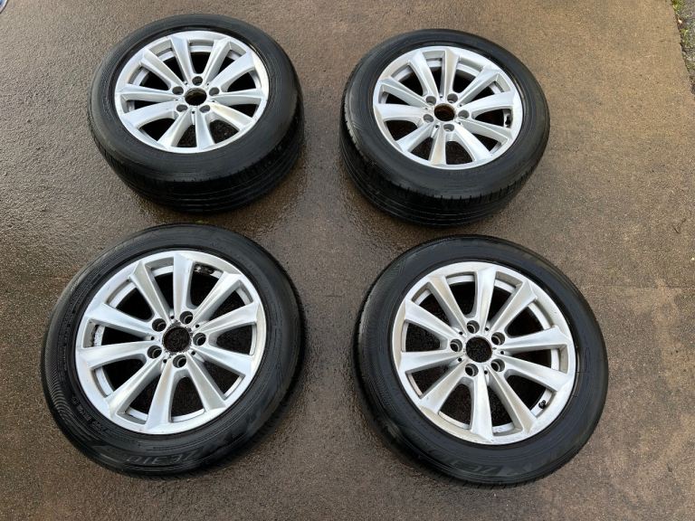 image for BMW F10 Alloy Wheels with Tyres 225/55/17