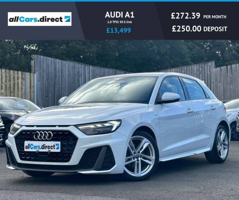 2019 Audi A1 1.0 TFSI 30 S line Hatchback Petrol Manual