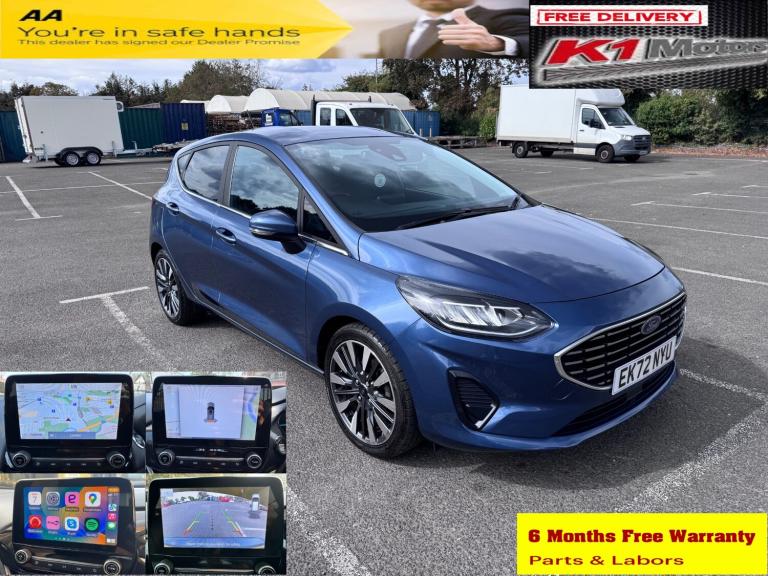 2022 Ford Fiesta 1.0 EcoBoost Hybrid mHEV 125 Titanium X 5dr HATCHBACK Petrol/Lpg Hybrid Manual