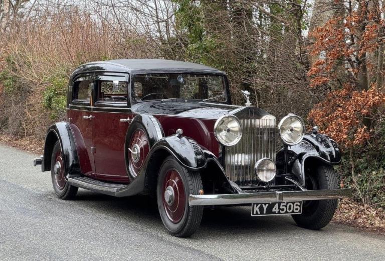 1933 Rolls-Royce 20/25 Rippon Sports Saloon GWX10 Sports Saloon Petrol Manual