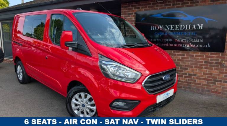 2022 22 FORD TRANSIT CUSTOM 2.0 300 ECOBLUE LIMITED CREW VAN DOUBLE CAB 5DR DIES