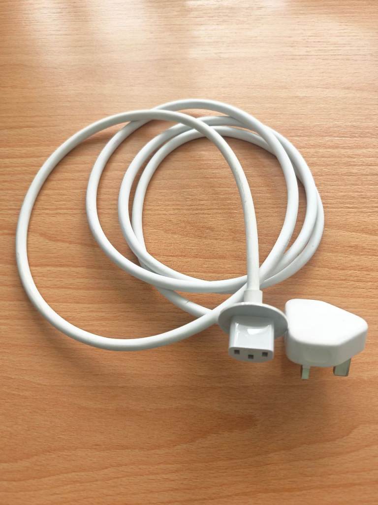Apple iMac UK Power Cable Lead Genuine