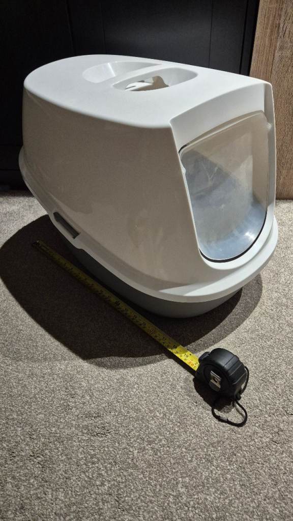 Cat litter toilet tray