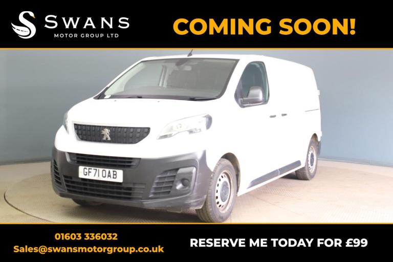 PEUGEOT EXPERT 1.5 BlueHDi 1000 Professional White Manual Diesel 2021 White Manu