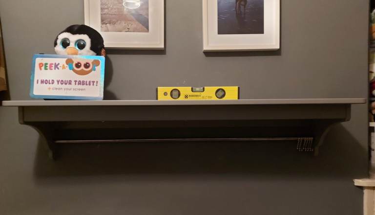 Ikea grey shelf. Brand new in box.