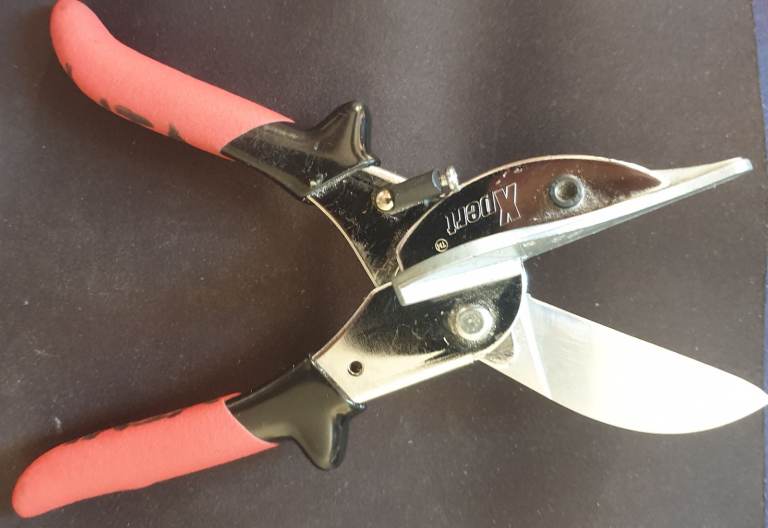 STRONGGasket Mitre Shear Angle Snips Xpert Rubber uPVC Plastic Trim Bead Cutter