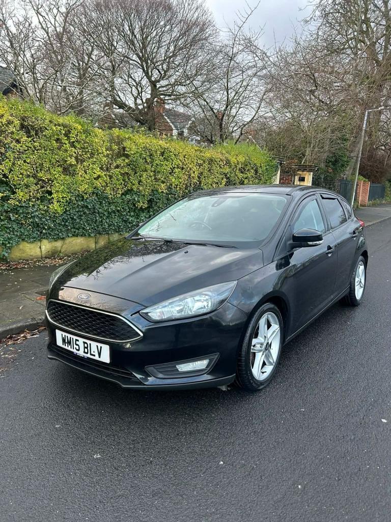 2015 Ford Focus 1.6 TDCi 115 Zetec 5dr-£20 tax 7 service stamps  HATCHBACK Diesel Manual