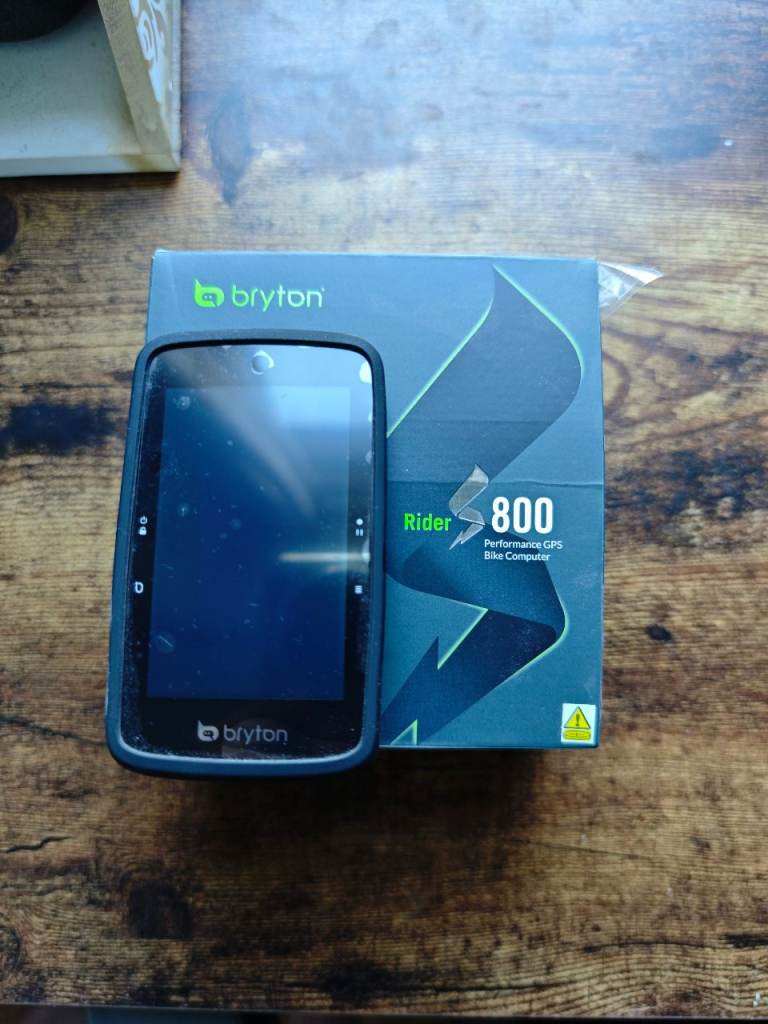 Bryton Rider S800 bike GPS computer
