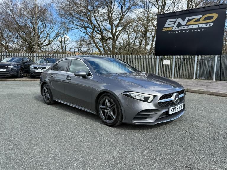2019 69 REG MERCEDES-BENZ A180D AMG LINE PREMIUM AUTOMATIC 5 DOOR SALOON EURO 6