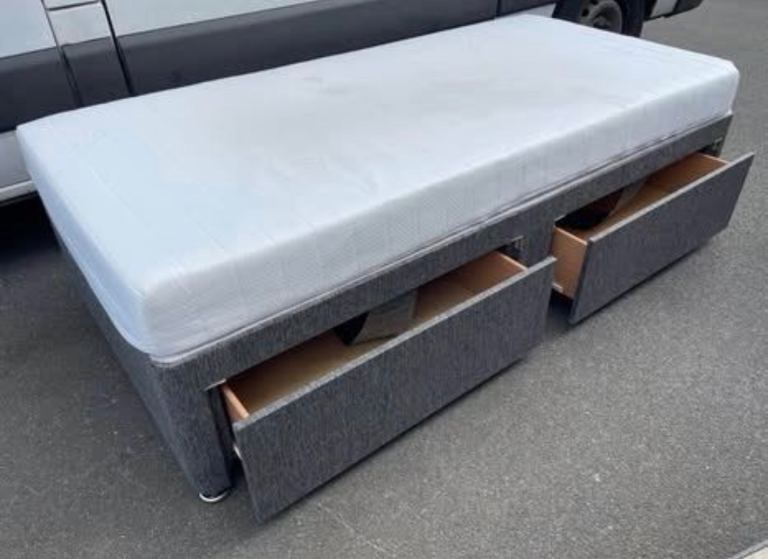 Single divan bed with mattress £60 delivered 
