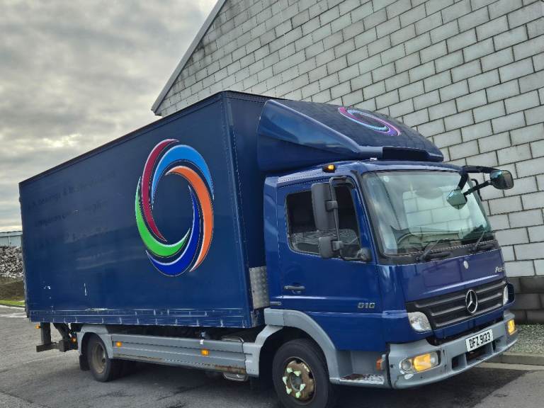 MERCEDES ATEGO EURO6 BOX LORRY 4.3 6-SPEED MANAUL GEARBOX 1LOCAL COMPANY OWNER TESTED NOV 2026!
