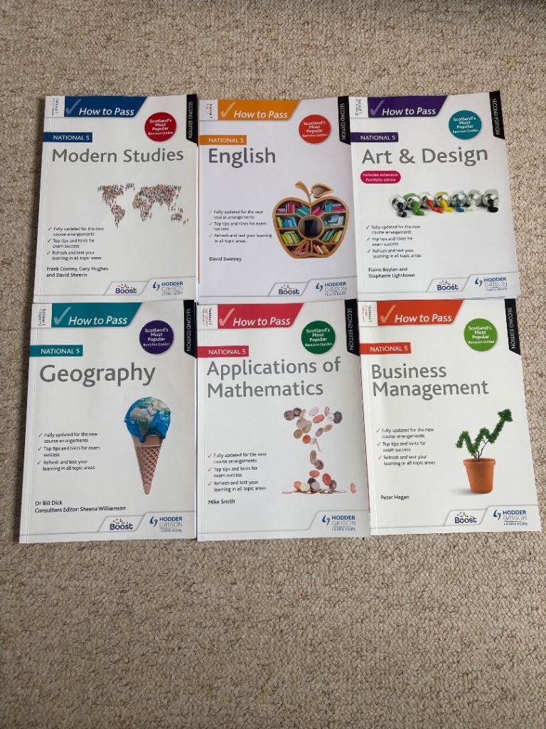 How to Pass - National 5 revision guides 