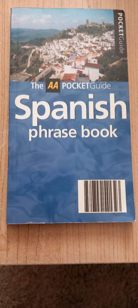 Spanish phrase book.