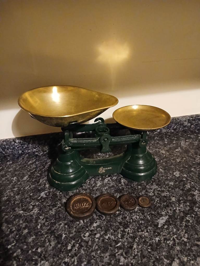 Vintage kitchen scales