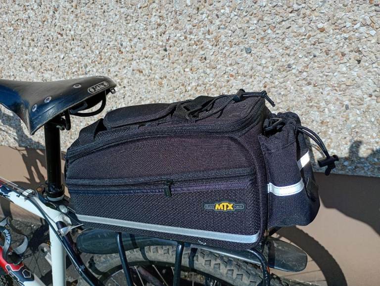 Topeak quick track MTX 2.0 bike rack & Topeak MTX TrunkBag EX MTX 2.0 in Black                      