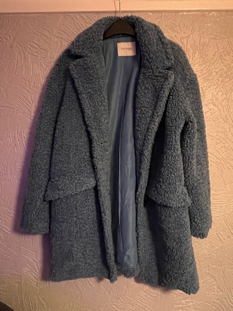 Bobble fur coat