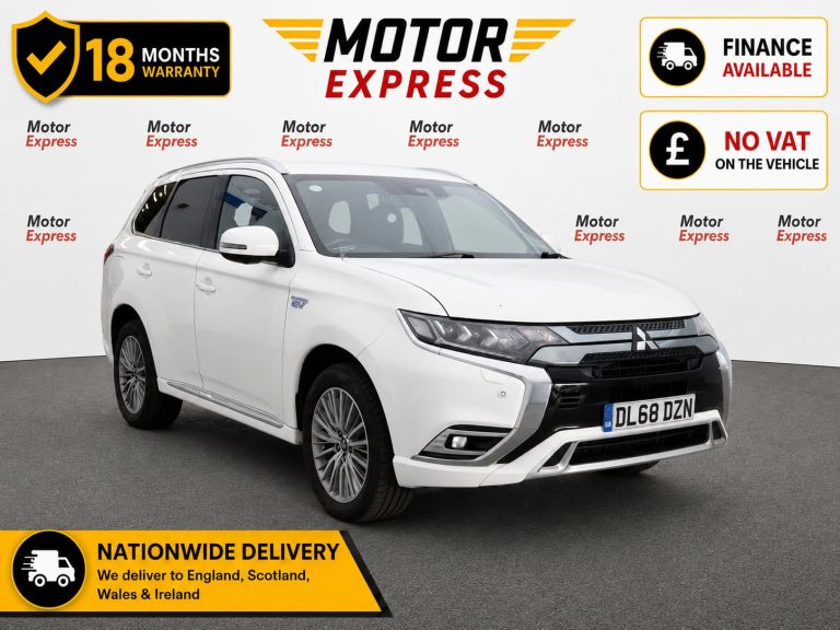 2019 Mitsubishi Outlander 2.4 PHEV 4hs 5dr Auto ESTATE Petrol Parallel Phev Automatic