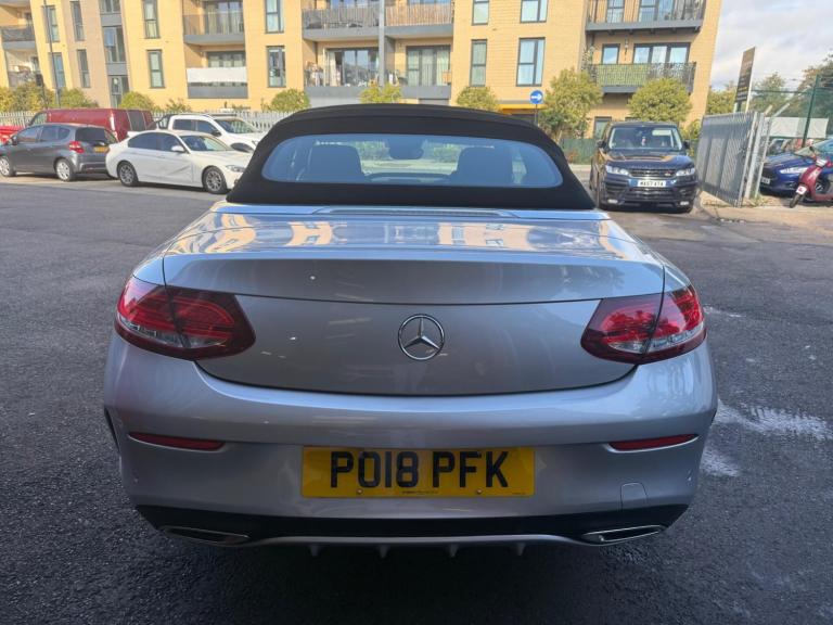 2018 Mercedes-Benz C Class 2.1 C220d AMG Line Cabriolet G-Tronic+ Euro 6 (s/s) 2dr CONVERTIBLE Di...