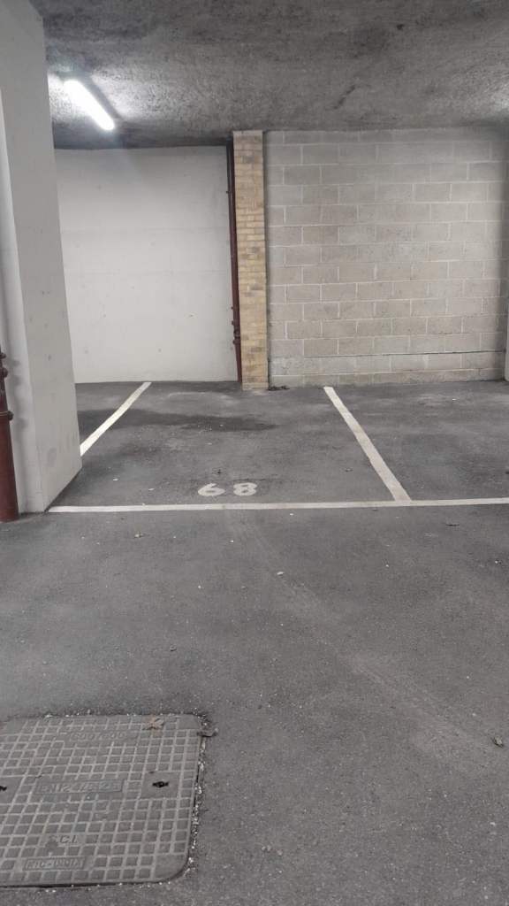 Secure allocated underground parking space available to rent in Boardwalk Place, E14.