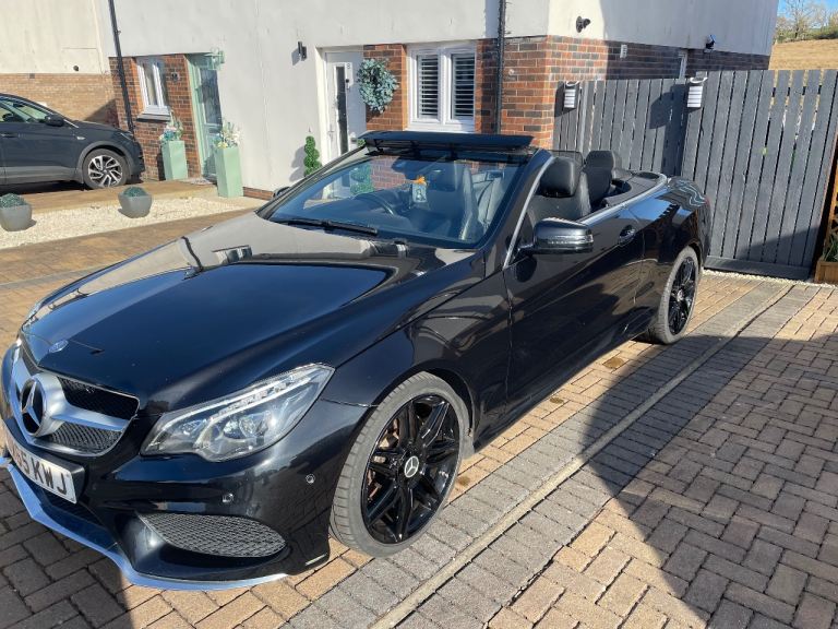 2016 E350d AMG Line convertible Mercedes 