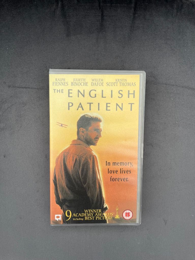 The English Patient VHS Tape 