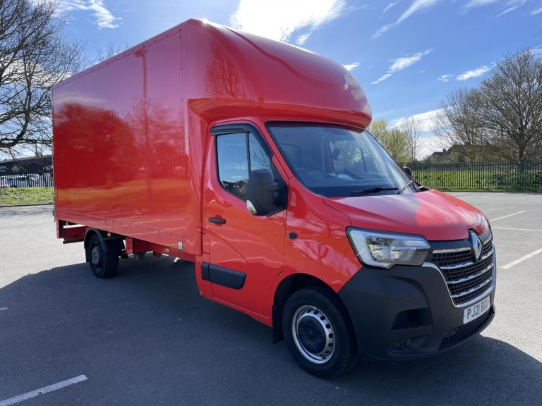 RENAULT MASTER 2.3 DCI LL35 14FT LUTON WITH TAIL LIFT EURO 6 2021