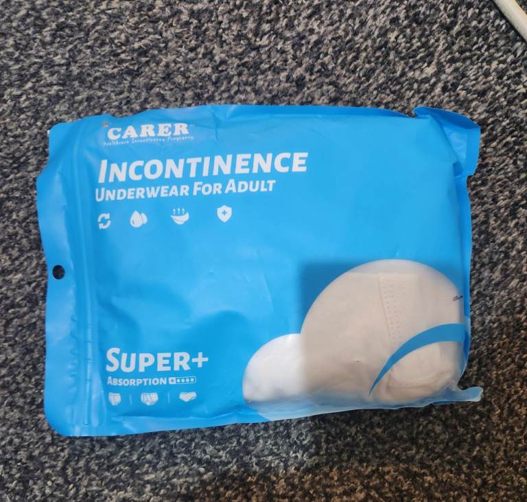 CARER Incontinence Underwear for Adult - Super+ Absorption