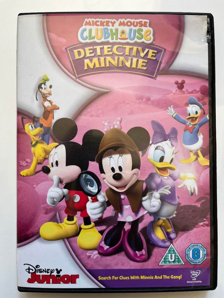 MICKEY MOUSE CLUBHOUSE - DETECTIVE MINNIE (UK DVD, 2011)