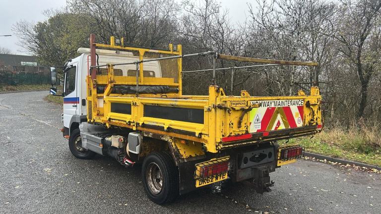 2012 (62) MERCEDES ATEGO 816 TIPPER. 7.5 TON GWV. THOMPSON STEEL BODY