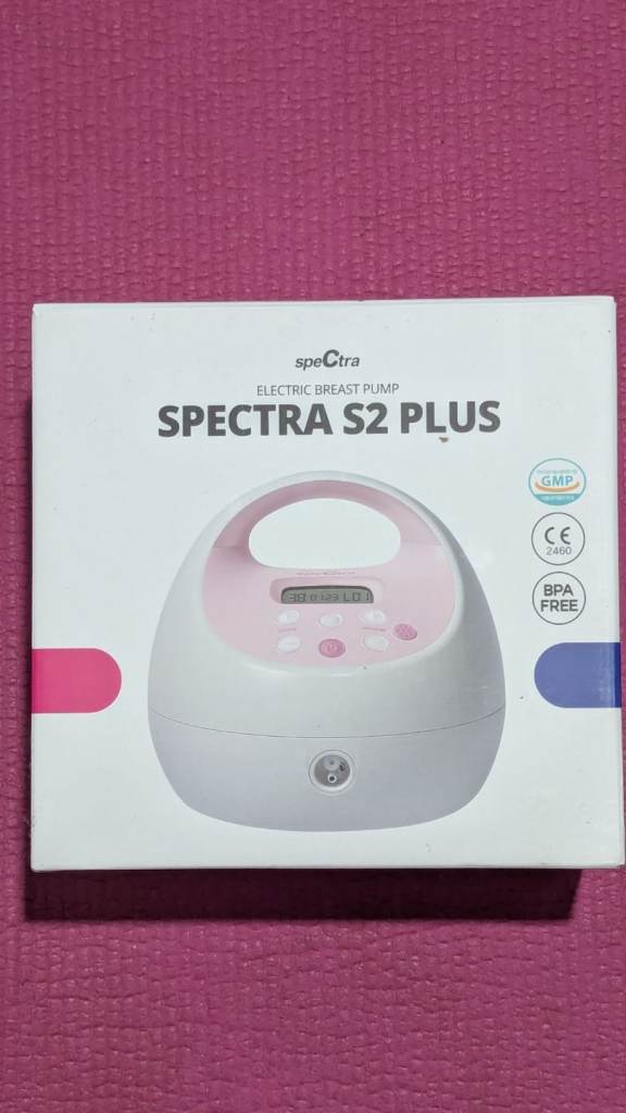 Spectra S2 plus electric breast pump, lightly used