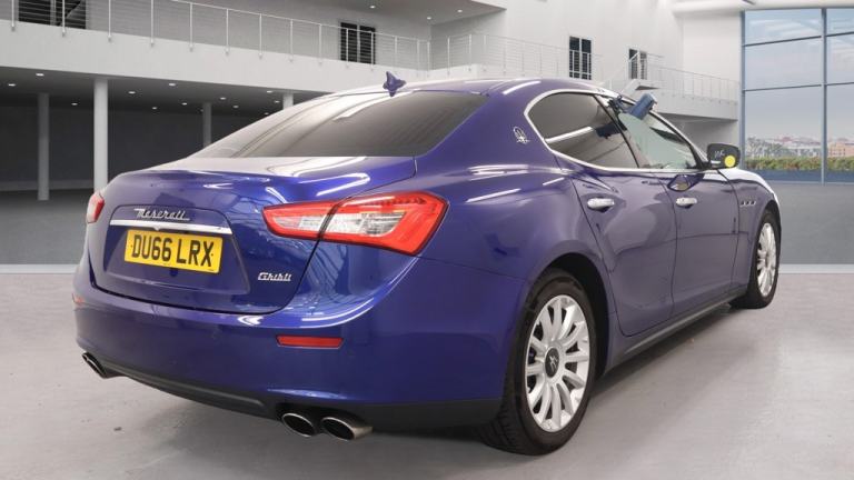 MASERATI GHIBLI 3.0 D V6 12 MONTHS MOT 3 WARRANTY 2016