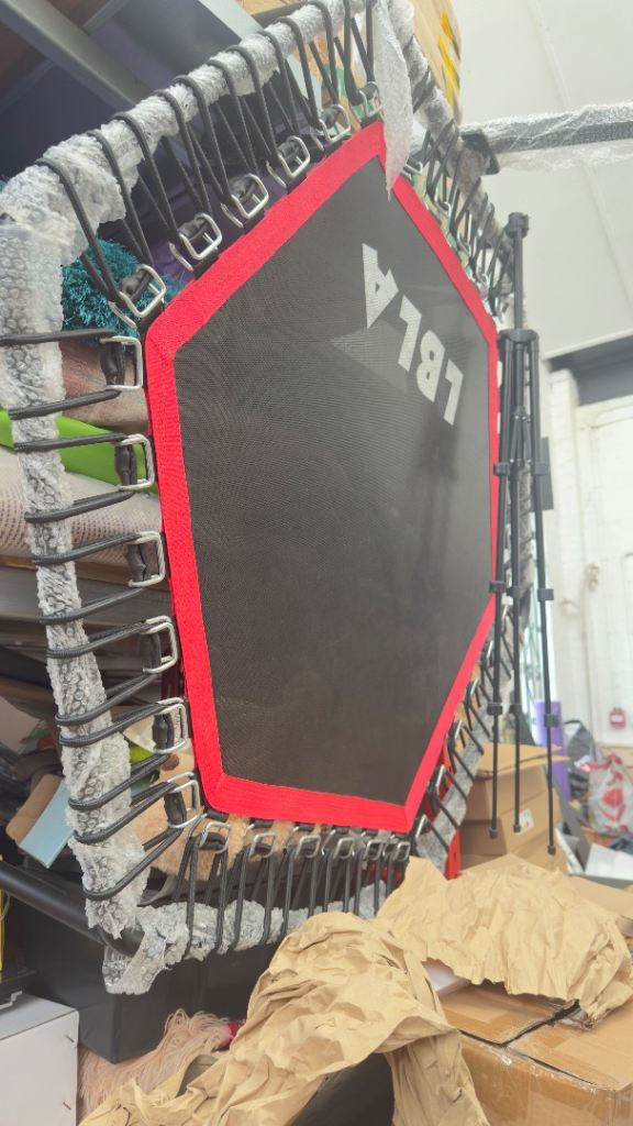 Trampoline/Rebounder. Bought new  130cm dia/28cm ht.