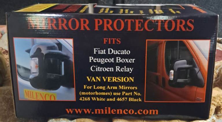 Milenco Van Mirror Protectors 