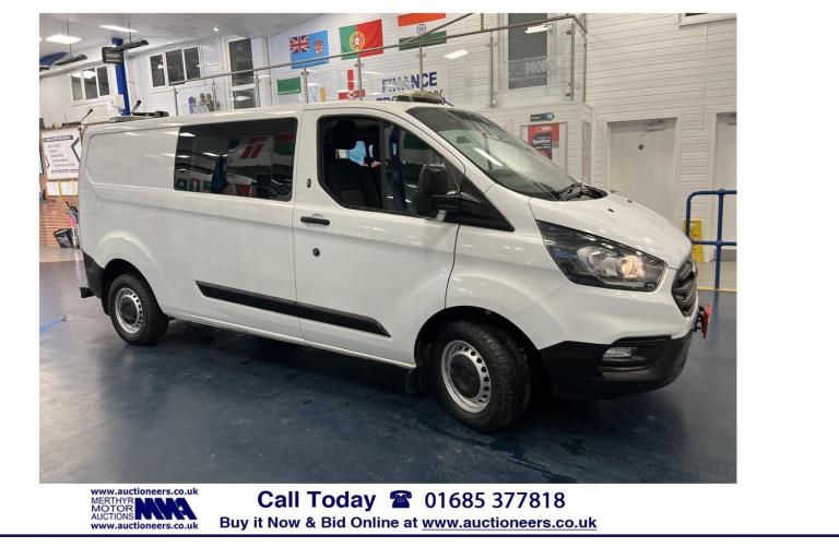 2020 Ford Transit Custom 300 LEADER 2.0TDCI 130PS ECOBLUE LWB 6 SEAT CREW VAN (EURO 6) ----------...