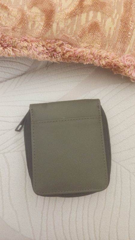 Olive green wallet