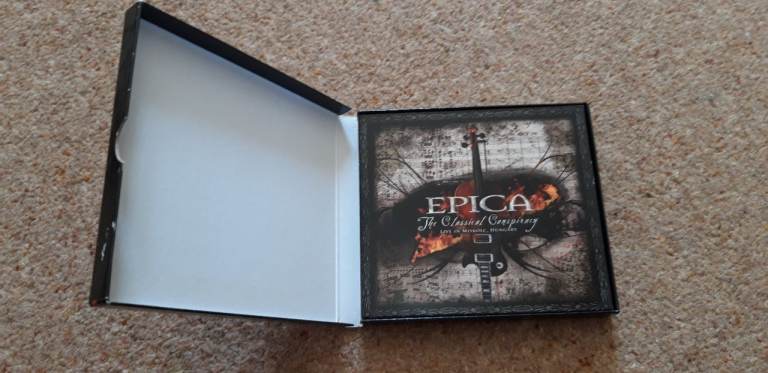 Symphonic metal job lot Nightwish Within Temptation Epica includes rare stuff