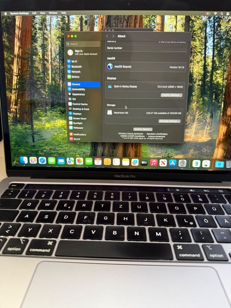 Apple MacBook Pro i5 Touch Bar 2020
