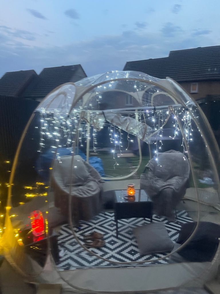Pop up bubble dome tent 